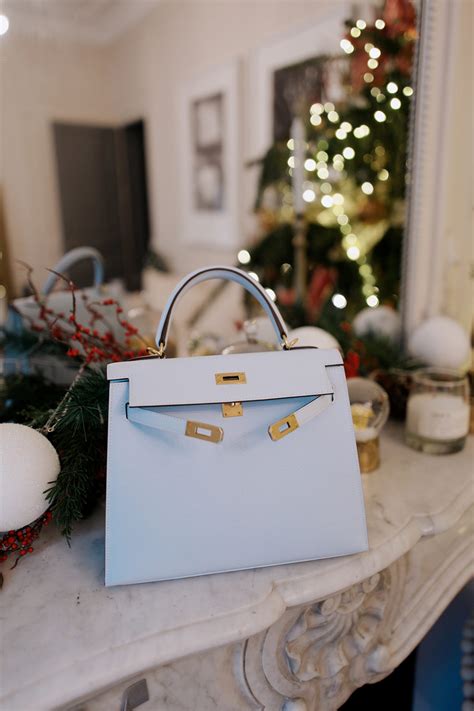 hermes kelly 25 bleu brume